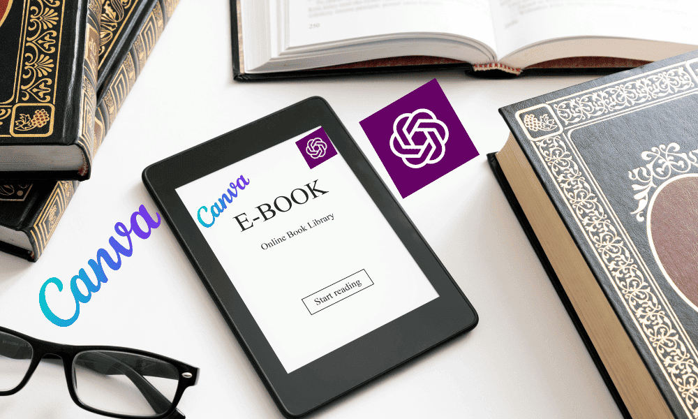 Criar um e-book usando o canva e chatgpt